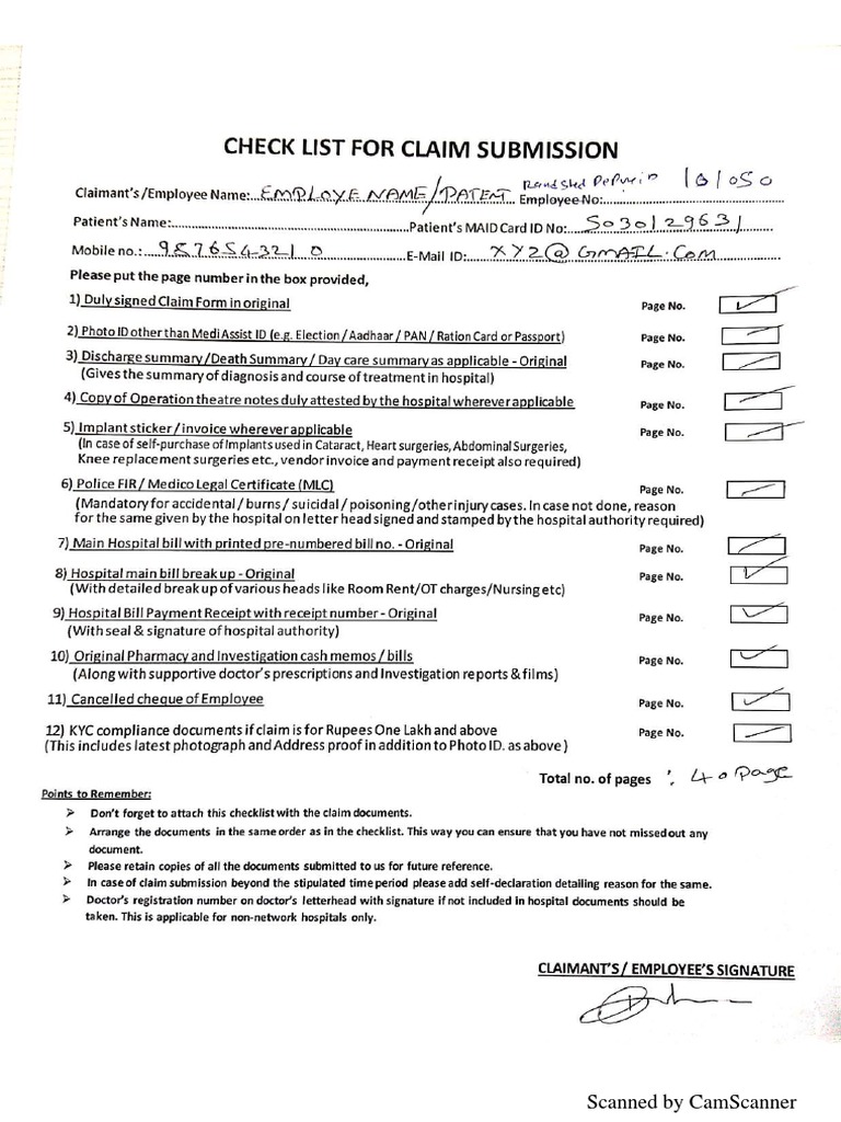 medi-assist-claim-procedure-filling-format-pdf
