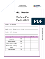 Evaluación Diagnostica 4to
