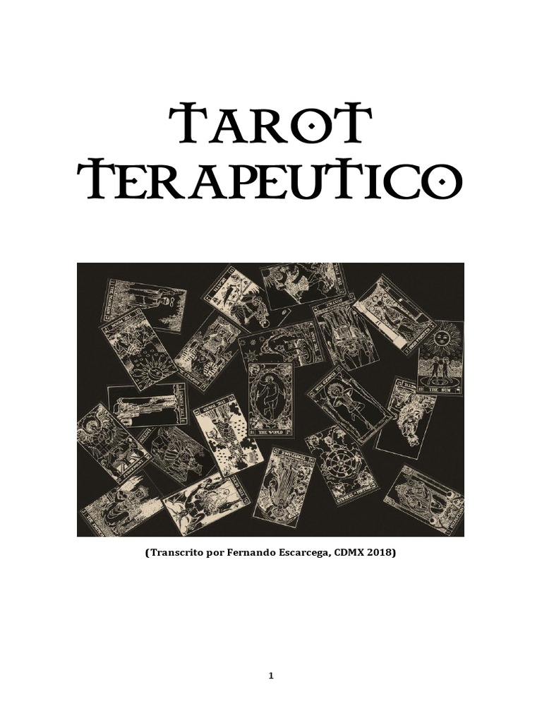 Tarot Terapeutico Nivel Basico Pdf Amor Las Emociones