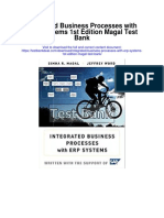 Integrated Business Processes With Erp Systems 1st Edition Magal Test Bank