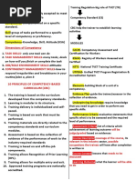 TESDA Training Regulations Overview | PDF | Curriculum | Behavior ...