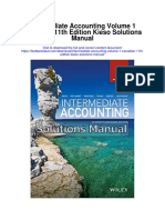 Intermediate Accounting Volume 1 Canadian 11th Edition Kieso Solutions Manual