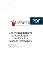 Una Mirada Moderna A La Divulgación Científica: Los Museos Interactivos