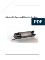 Submersible Pump and Motor Design Data