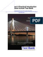 Management A Practical Introduction 6th Edition Kinicki Test Bank