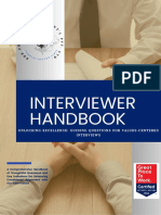 Interviewer Handbook - Values