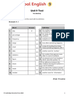 Unit 9 Test GE9