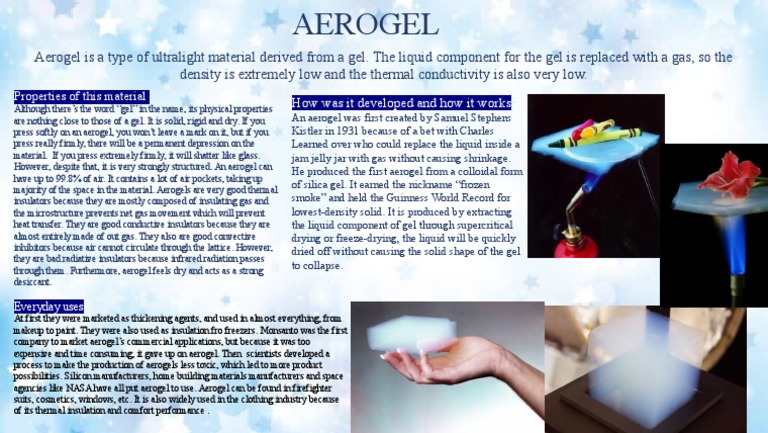 Aerogel - Wikipedia