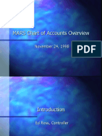 MARS Chart of Accounts Overview
