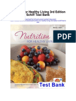 Nutrition For Healthy Living 3rd Edition Schiff Test Bank