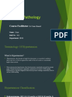 Pathology of Hypertension