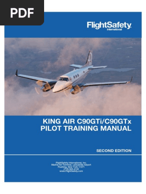 FSI King Air C90GTi Pilot Training Manual Full | PDF | Door | Flap