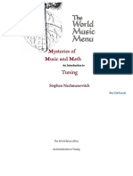 Mysteries of Music and Math An Introduction to Tuning - Stephen Nachmanovitch