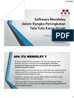 Software Mendeley