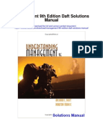 Management 9th Edition Daft Solutions Manual