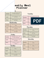 Weekly Planner