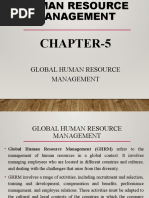 HRM - Chapter-5 - Global Human Resource Management