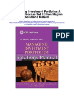Managing Investment Portfolios A Dynamic Process 3rd Edition Maginn Solutions Manual