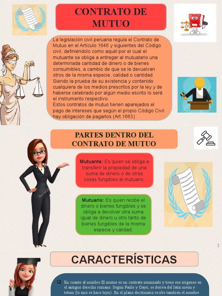 Contrato Mutuo | PDF | Ley común | Derecho civil (sistema legal)