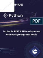 Python For Scalable REST API Development With PostgreSQL and Redis