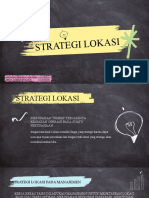 Manajemen Operasional - Strategi Lokasi