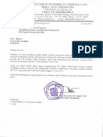 Surat Pengantar Kelulusan Kepada Rektor PPDS Juli 2023 