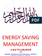 Energy Saving Managment
