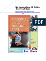 Maternal Child Nursing Care 5th Edition Perry Test Bank