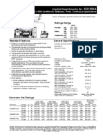 Ratings Range: Tier 4 EPA-Certified For Stationary, Prime, Continuous Applications