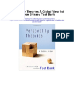 Personality Theories A Global View 1st Edition Shiraev Test Bank