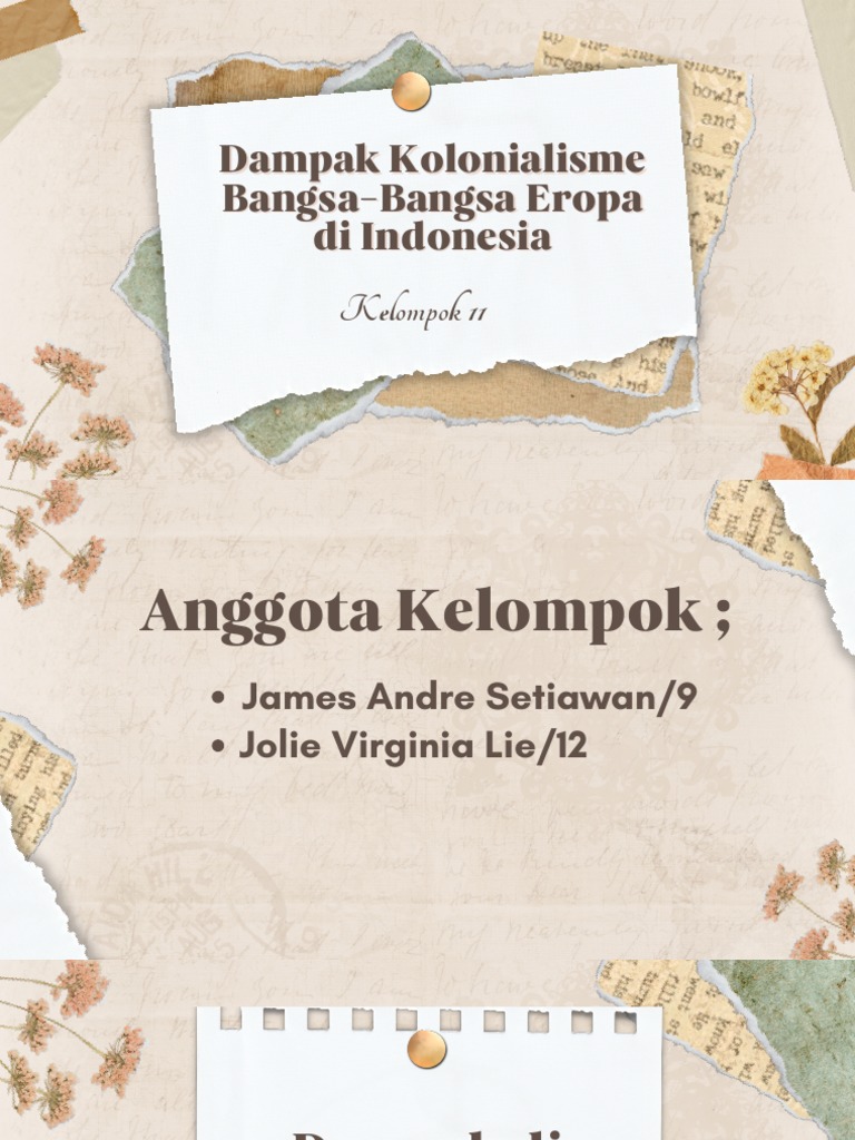 Dampak Kolonialisme Portugis Dan Belanda Di Ambon