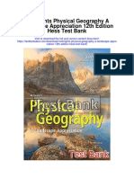Mcknights Physical Geography A Landscape Appreciation 12th Edition Hess Test Bank