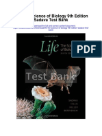 Life The Science of Biology 9th Edition Sadava Test Bank