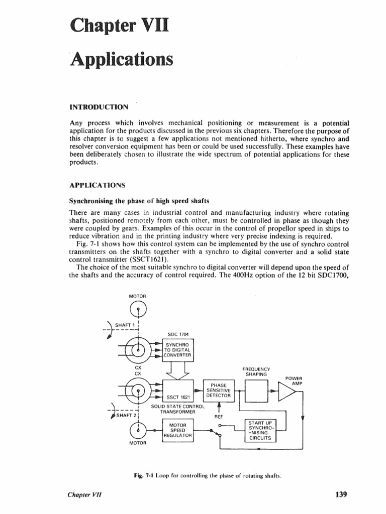 Chapter 7 Applications | PDF