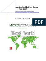 Microeconomics 2nd Edition Karlan Test Bank