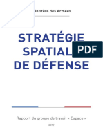 Stratégie Spatiale de Défense 2019