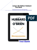 Microeconomics 4th Edition Hubbard Test Bank