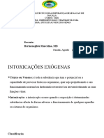 Intoxicacoes Exogenas
