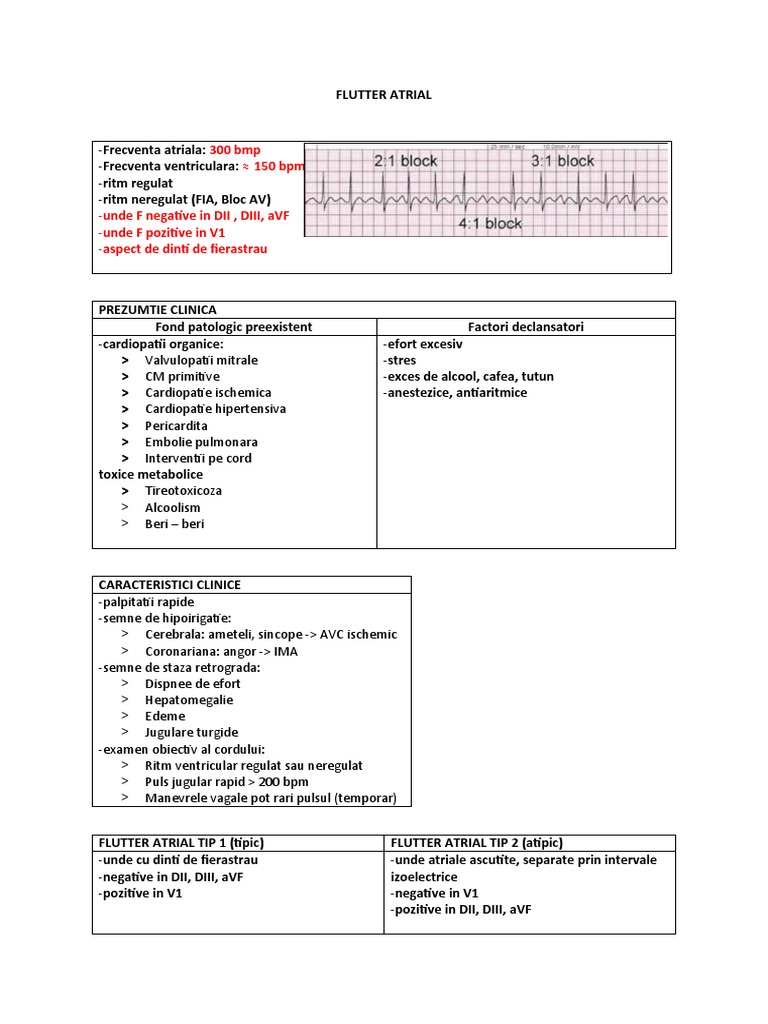 Flutter Atrial | PDF
