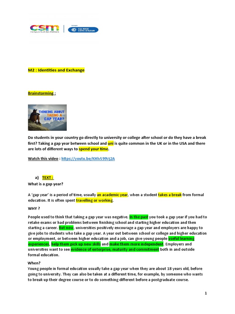 M2 Identities And Exchanges Pdf