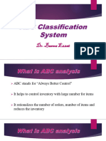 OR511 - Lect-2 - ABC Classification System - 1
