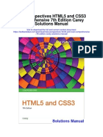New Perspectives Html5 and Css3 Comprehensive 7th Edition Carey Solutions Manual
