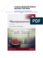 Macroeconomics Global 6th Edition Blanchard Test Bank