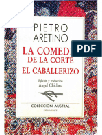 Pietro Aretino - La Comedia de La Corte y El Caballerizo