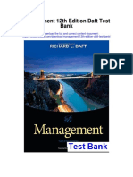 Management 12th Edition Daft Test Bank