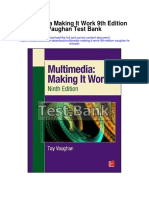 Multimedia Making It Work 9th Edition Vaughan Test Bank