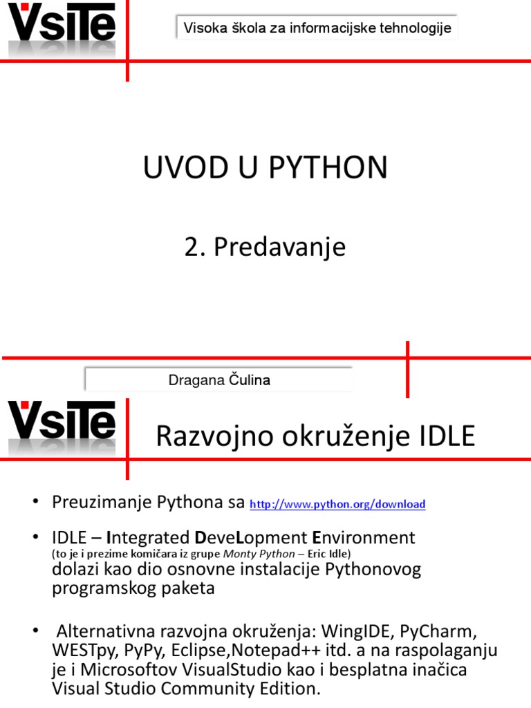 P2 uvod u programski jezik python pdf