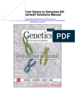 Genetics From Genes To Genomes 6th Edition Hartwell Solutions Manual