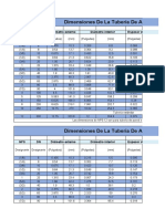 Diametros s40-80 Factor K