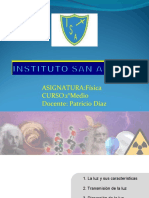 1°M Física PPT 3 La Luz y Sus Propiedades P.Díaz 2023